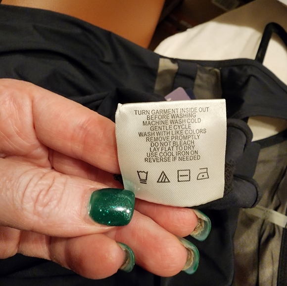 *NWT Threads 4 Thought Black Mesh Roma Muscle Tank Top* - Picture 8 of 8